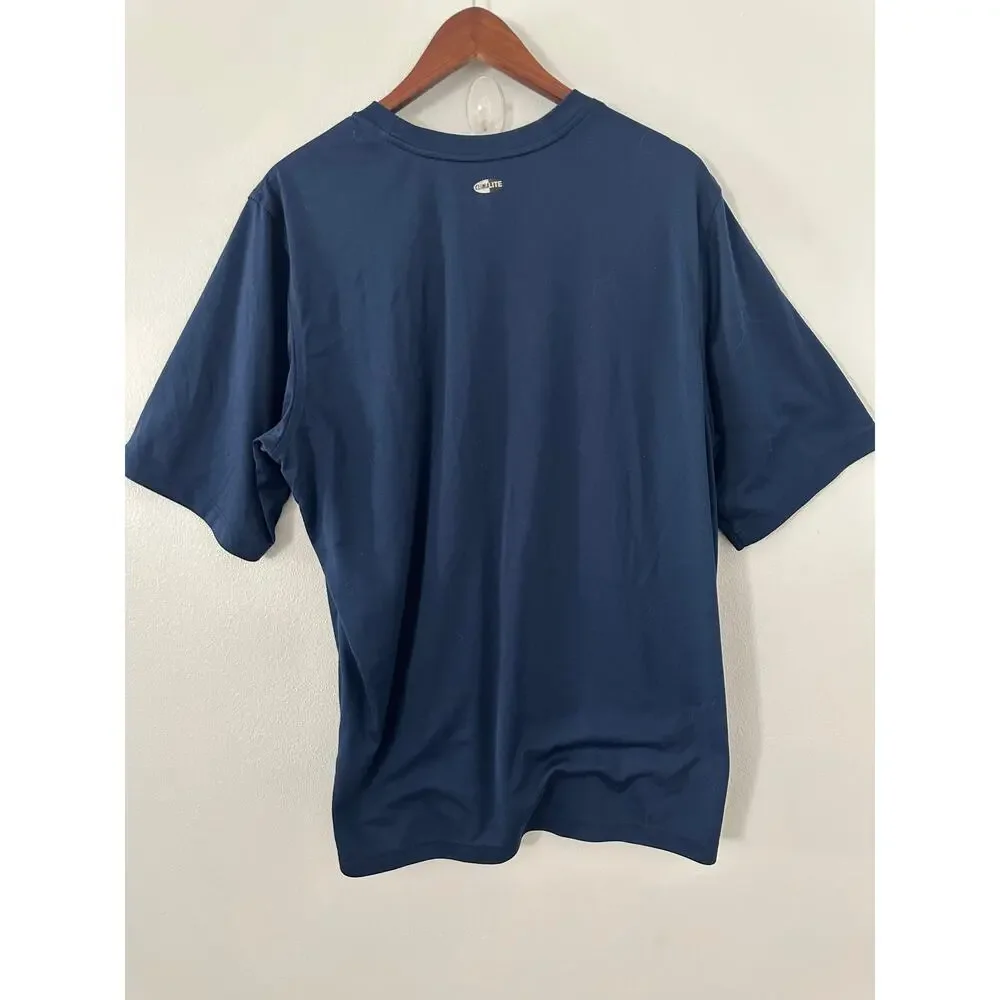 Adidas ClimaLite Short Sleeve Performance Trainer Shirt sz Large